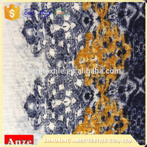 New style wholesale petal pattern double gauze fabric
